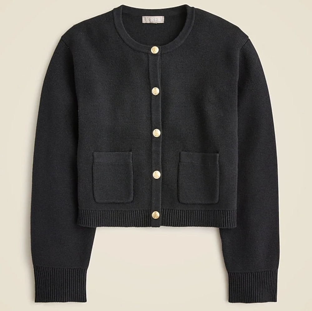 J. Crew Emilie sweater lady jacket
